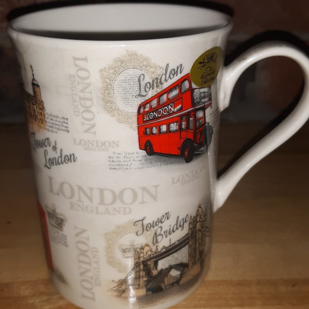 SALE: 2 New In Box Leonardo Collection 8 oz London Coffee Cups (2 CUPS)
